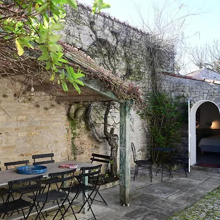 Maison Ancienne Avec Charme, Cour Pavee Et Ombragee, Auvent, 3 Chambres, Au Coeur D'ars-en-re - Fr-1-434-106 * 阿尔桑雷